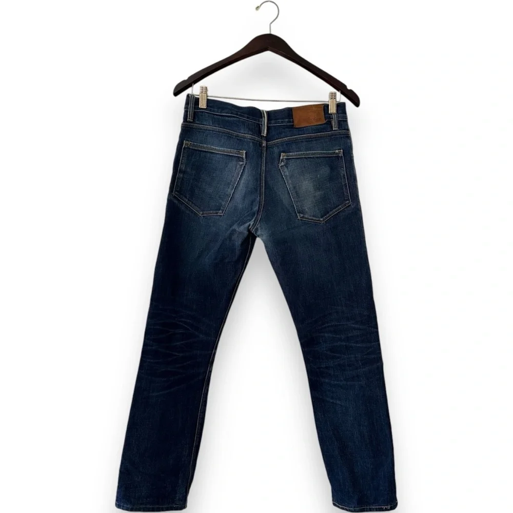 Men's Raleigh Denim Straight Jeans - Blue - Picture 6 of 14